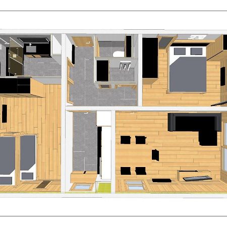 Appartement Familial Au Pied De La Telecabine 4* Saint-Gervais-les-Bains Ngoại thất bức ảnh